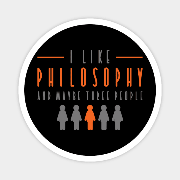 I like philosophy Magnet by passivemoth